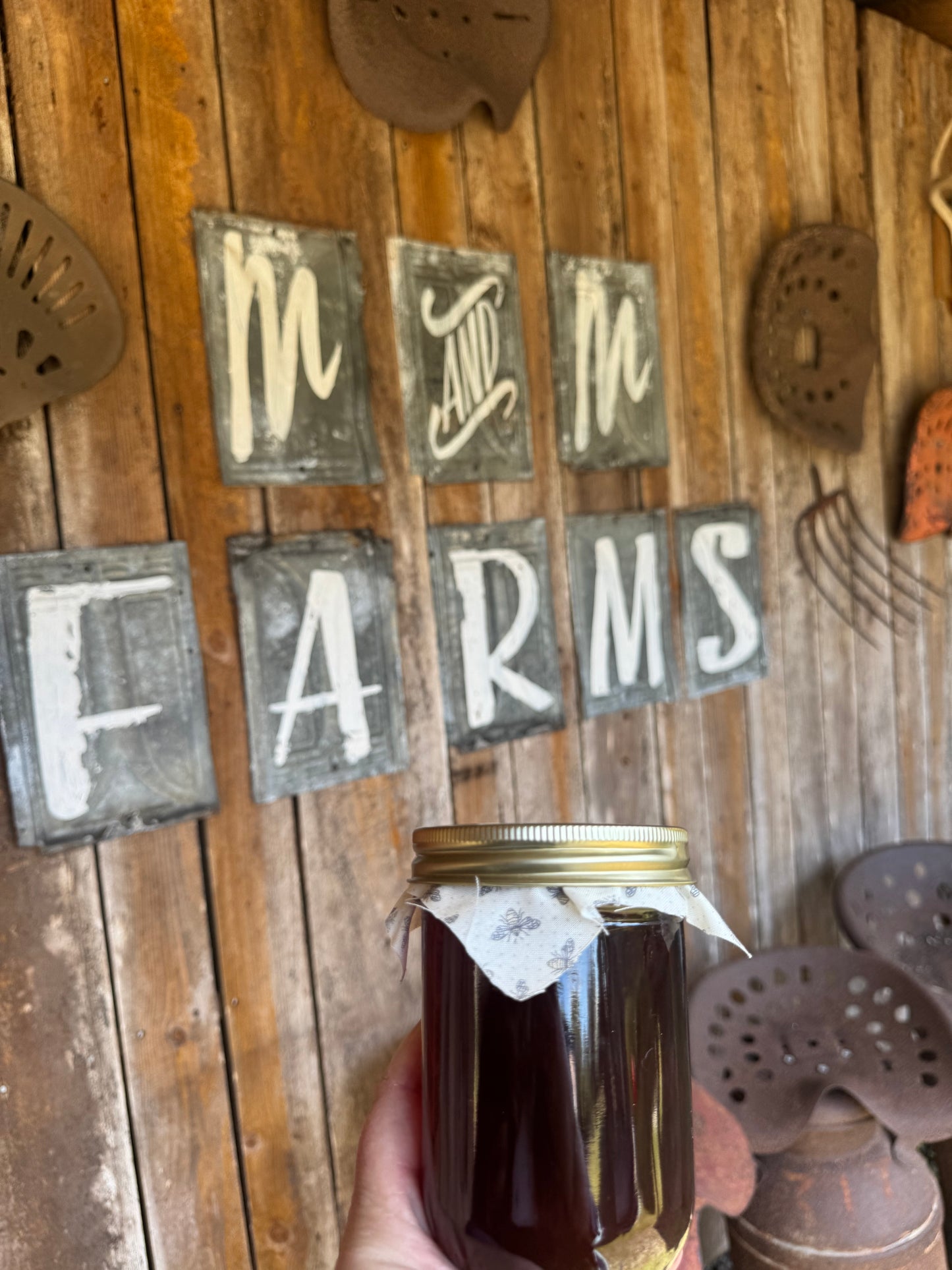 2lb Jar Raw Wildflower Honey