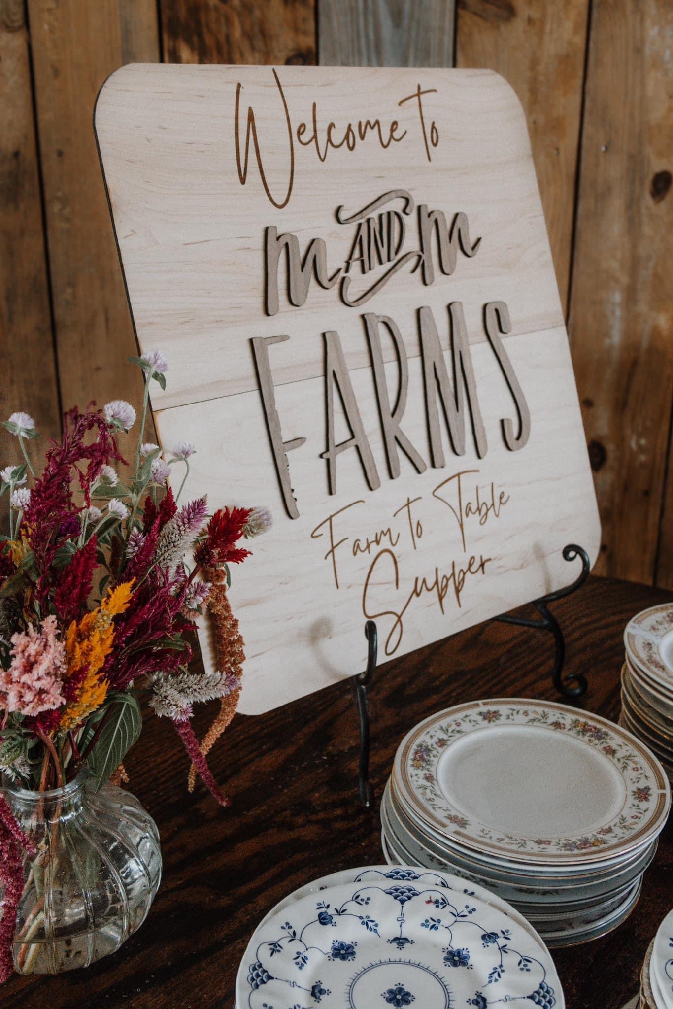 Farm To Table Supper