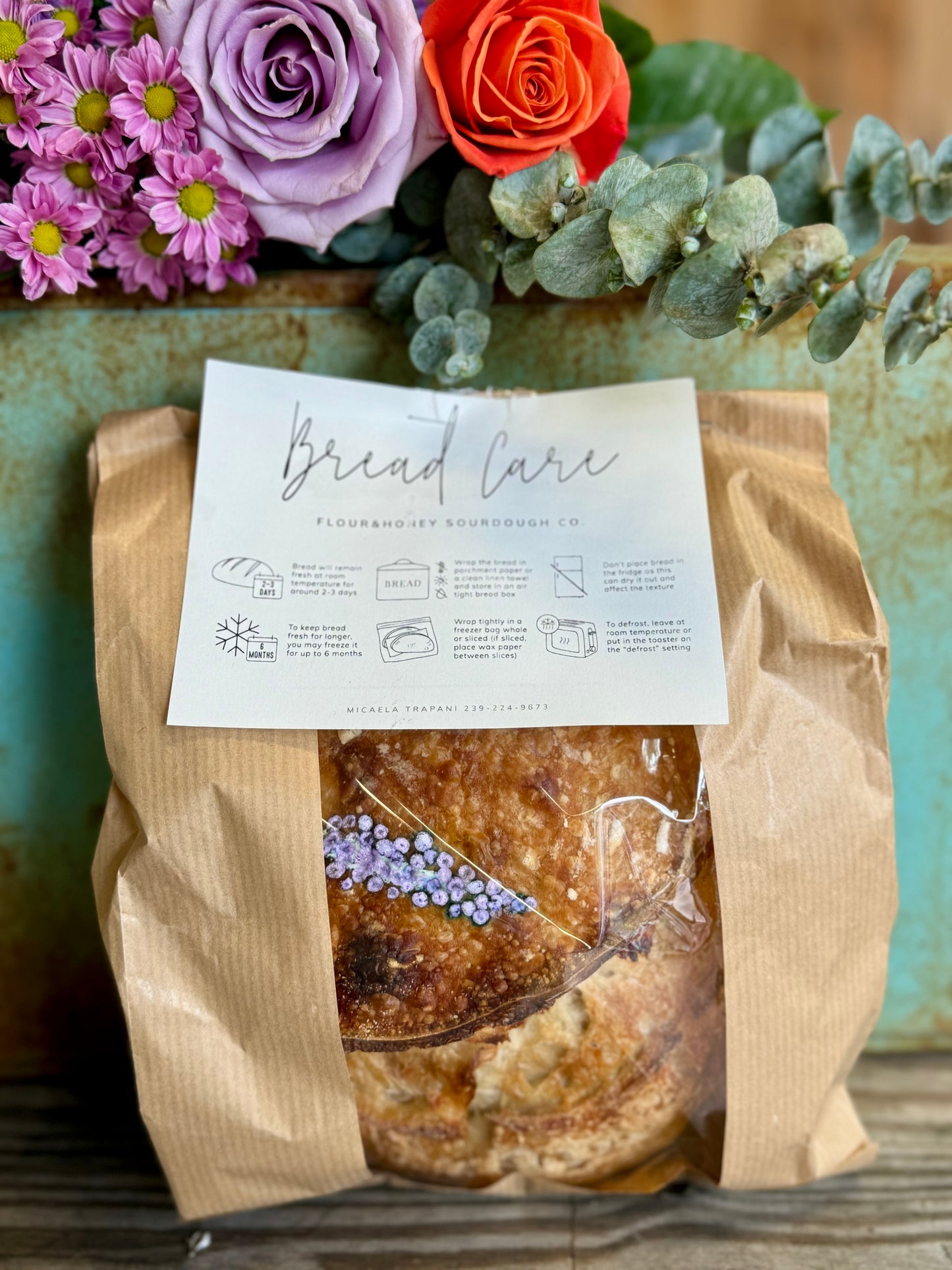 Homemade  Sourdough Bread with Inclusions