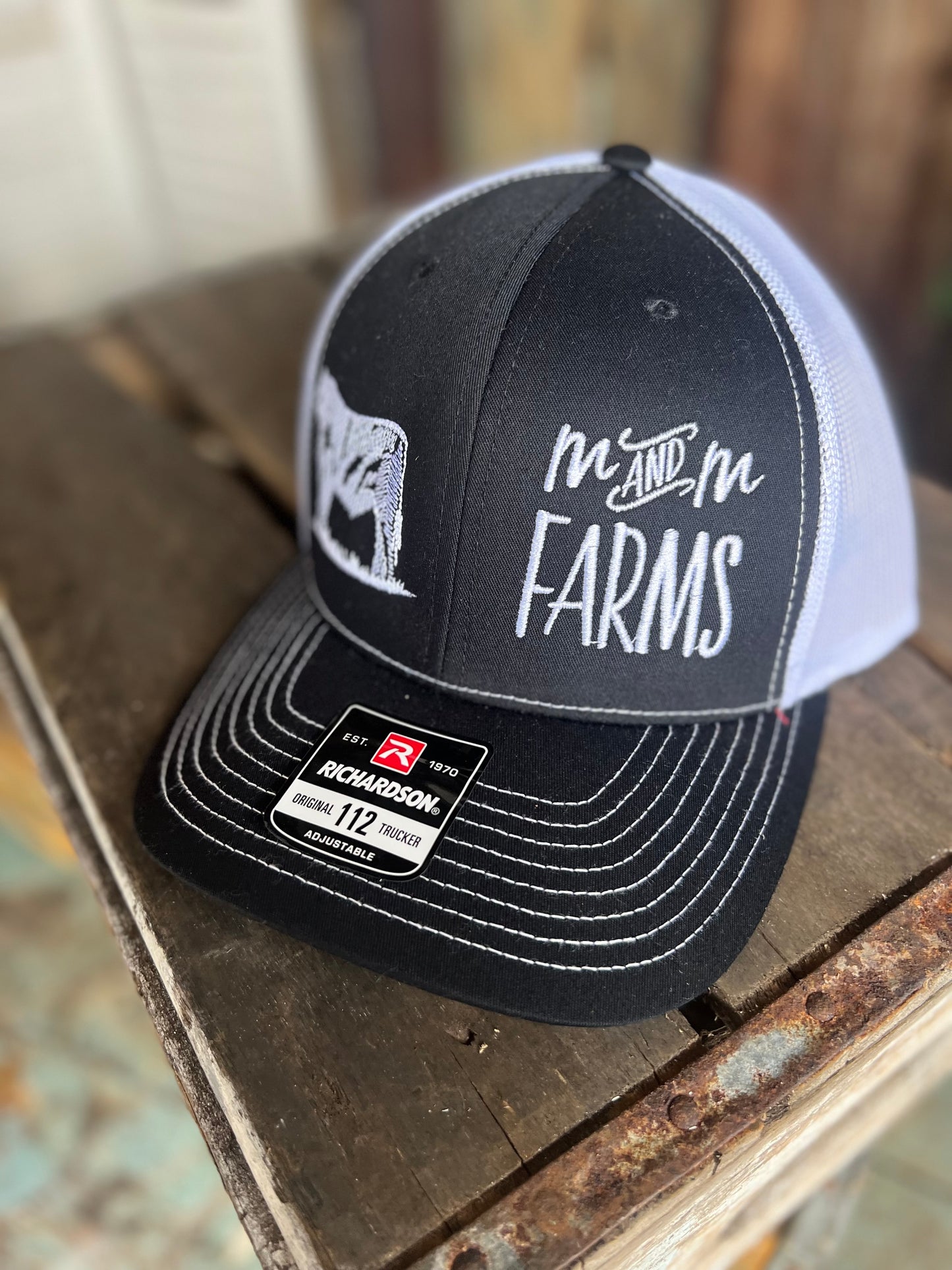 M&M Farms Embroidered Richardson Hat