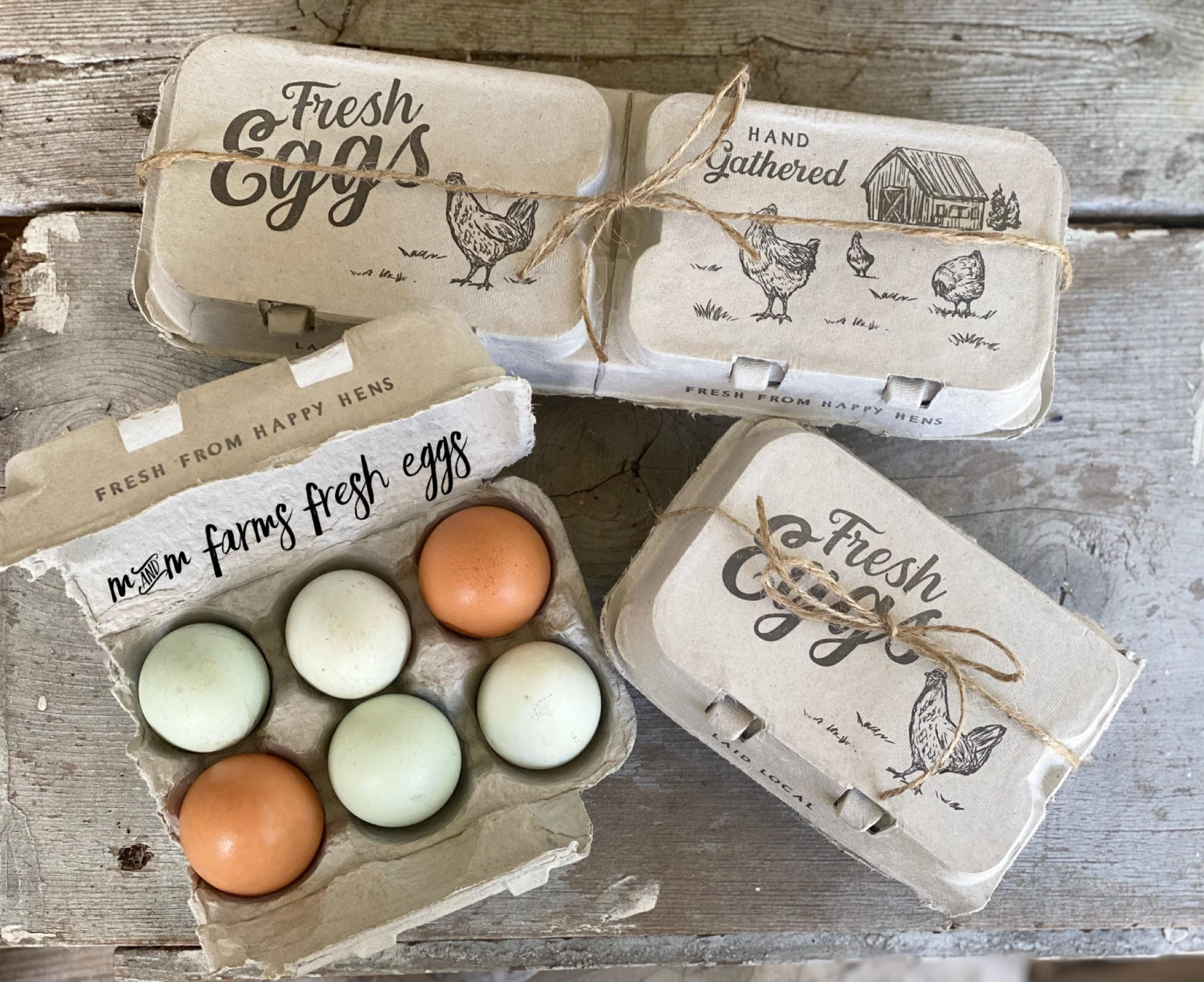 Dozen Unwashed Farm Fresh Eggs mmfarms